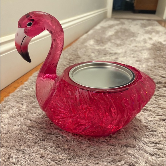 Bath & Body Works Pink Flamingo Candle Holder - Picture 3 of 5